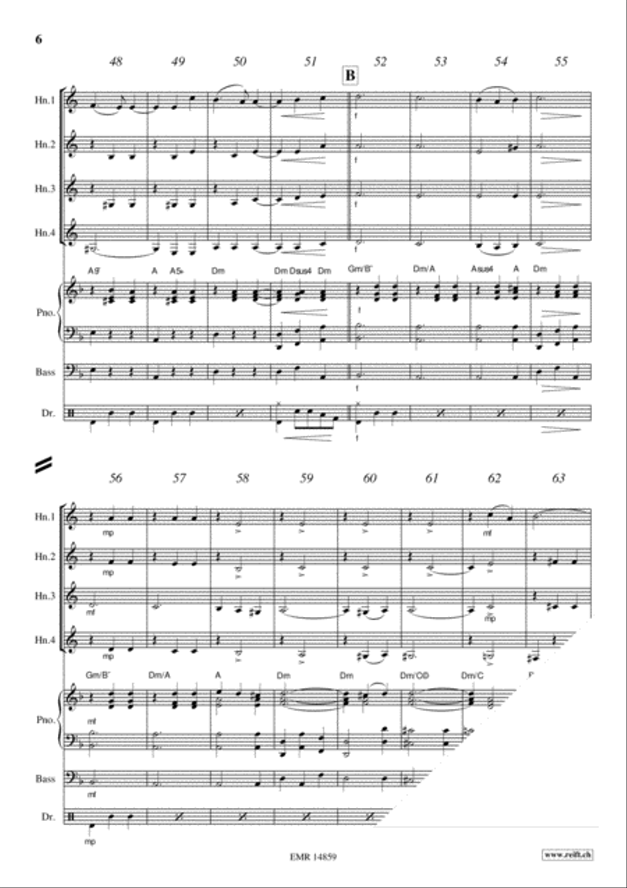 Les Yeux Noirs Horn scores gallery preview page 6