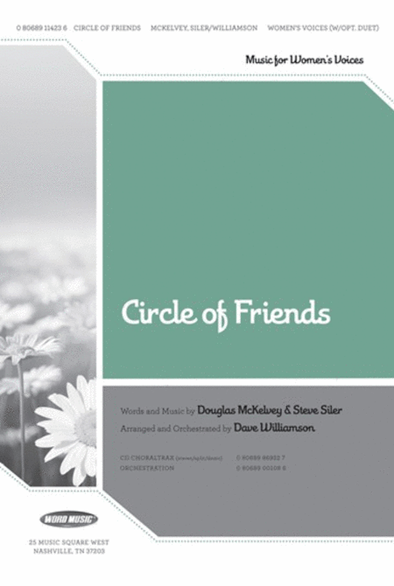 Circle Of Friends - CD ChoralTrax