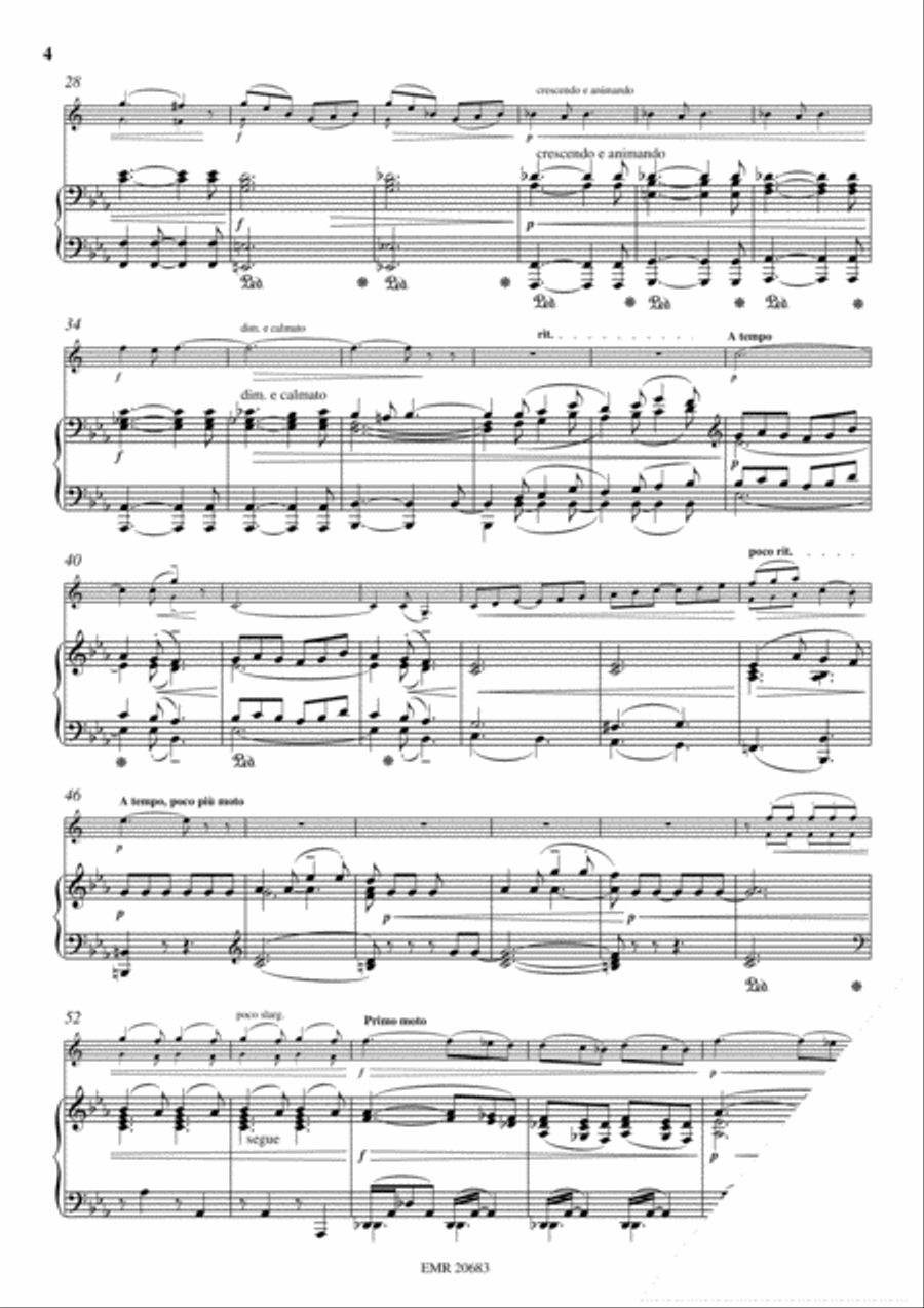 Cavatine Voice Solo scores gallery preview page 4