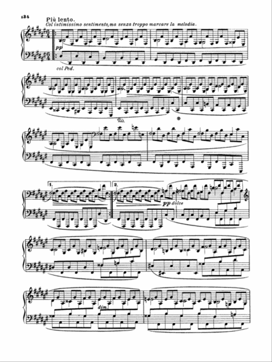 Brahms: Piano Works (Volume I: Op. 1 to Op. 24) Piano Solo scores gallery preview page 3