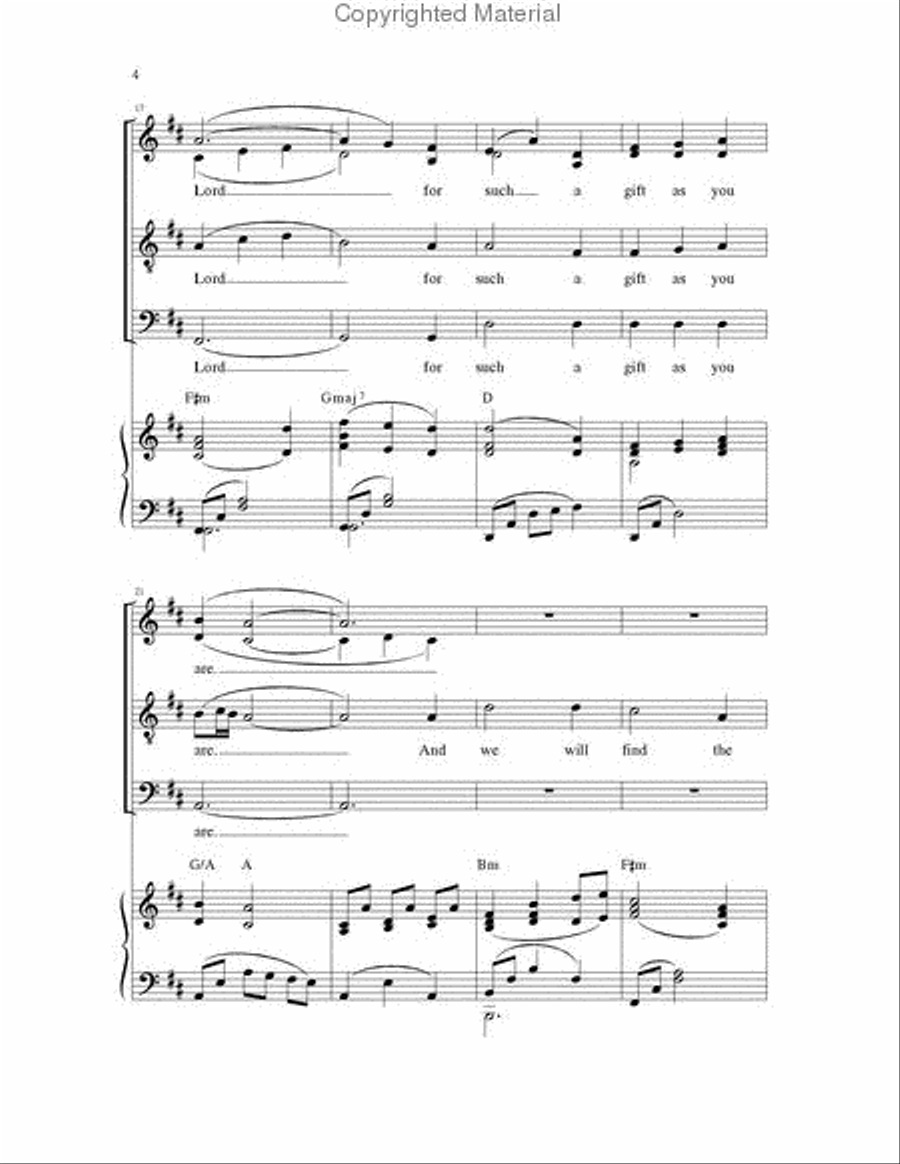 <br>Sheet music extract
