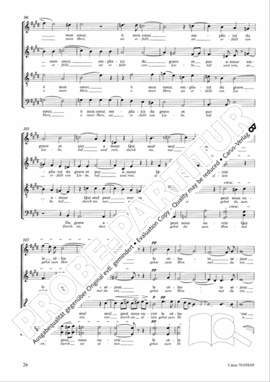 L'Enfance du Christ L'Enfance du Christ 4-Part scores gallery preview page 27