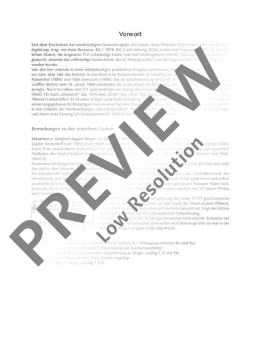 Four Early Songs Four Early Songs Voice Solo scores gallery preview page 4