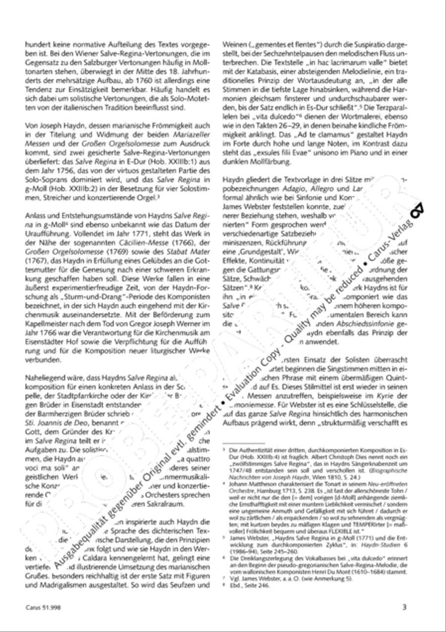Salve Regina in g Salve Regina in g 4-Part scores gallery preview page 4