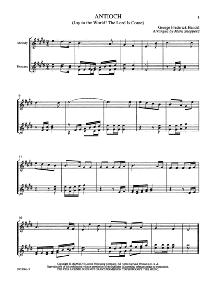 Trumpet Descants for Worship III Trumpet Solo scores gallery preview page 5