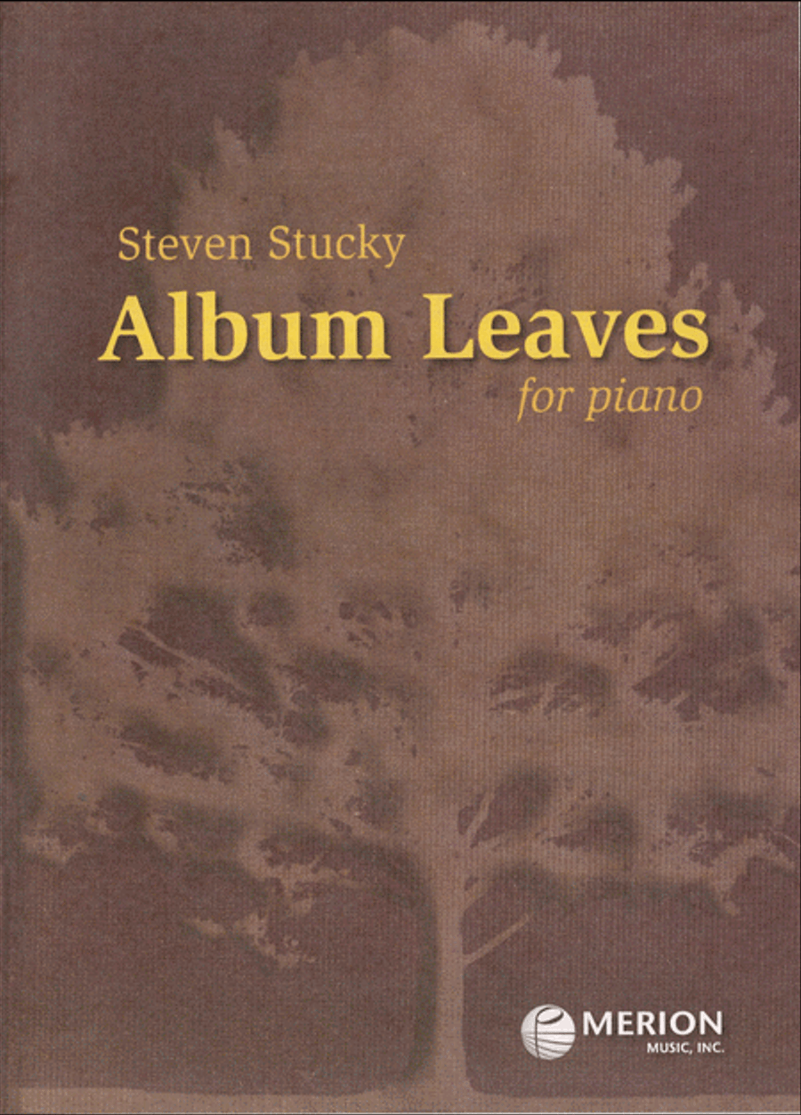 Album Leaves Chamber Music scores gallery preview page 1