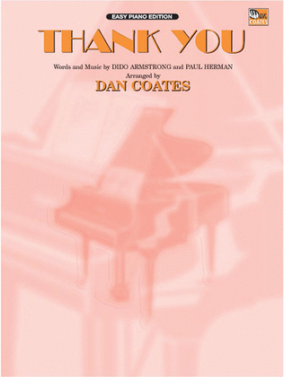 Thank You - Easy Piano