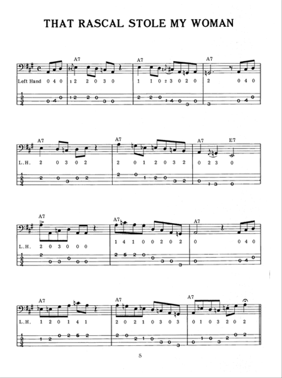 Beginning Bass Solos Bass Guitar scores gallery preview page 6