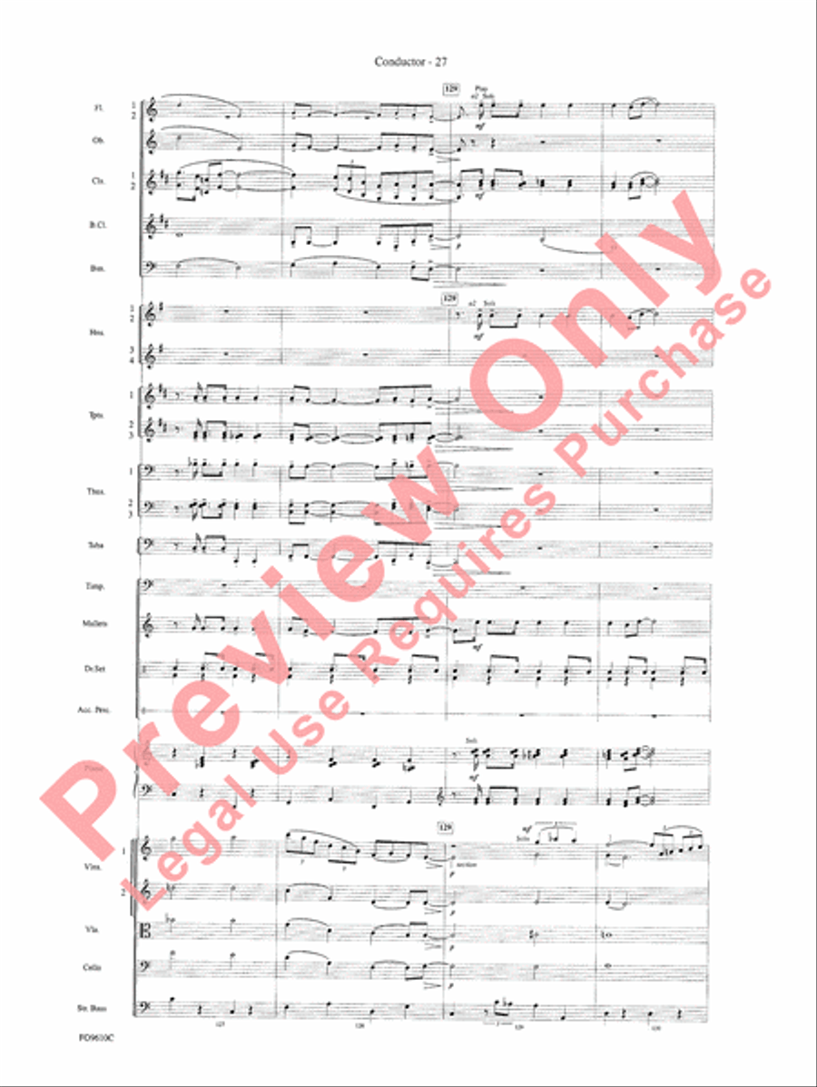 A Salute to the Big Apple Full Orchestra scores gallery preview page 29