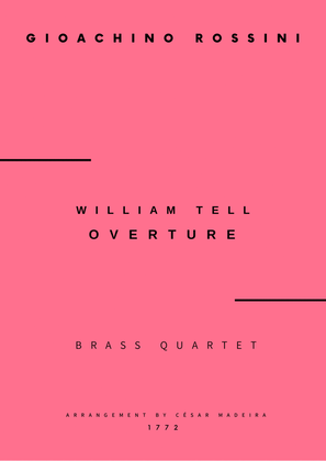 William Tell Overture - Brass Quartet (Full Score) - Score Only