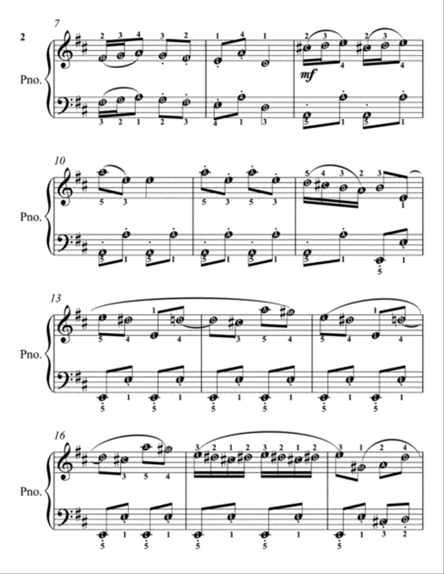 Petite Classics for Easiest Piano Booklet T3 Easy Piano scores gallery preview page 4
