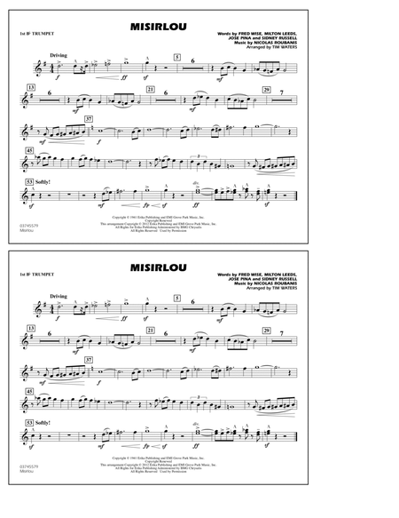 Misirlou - 1st Bb Trumpet