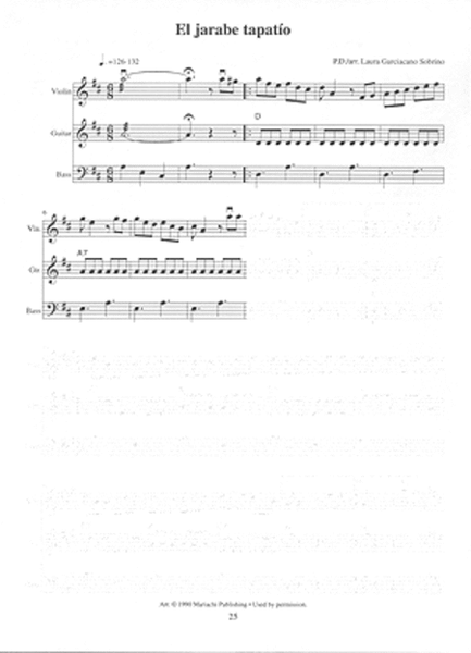 Mariachi Violin Transcriptions