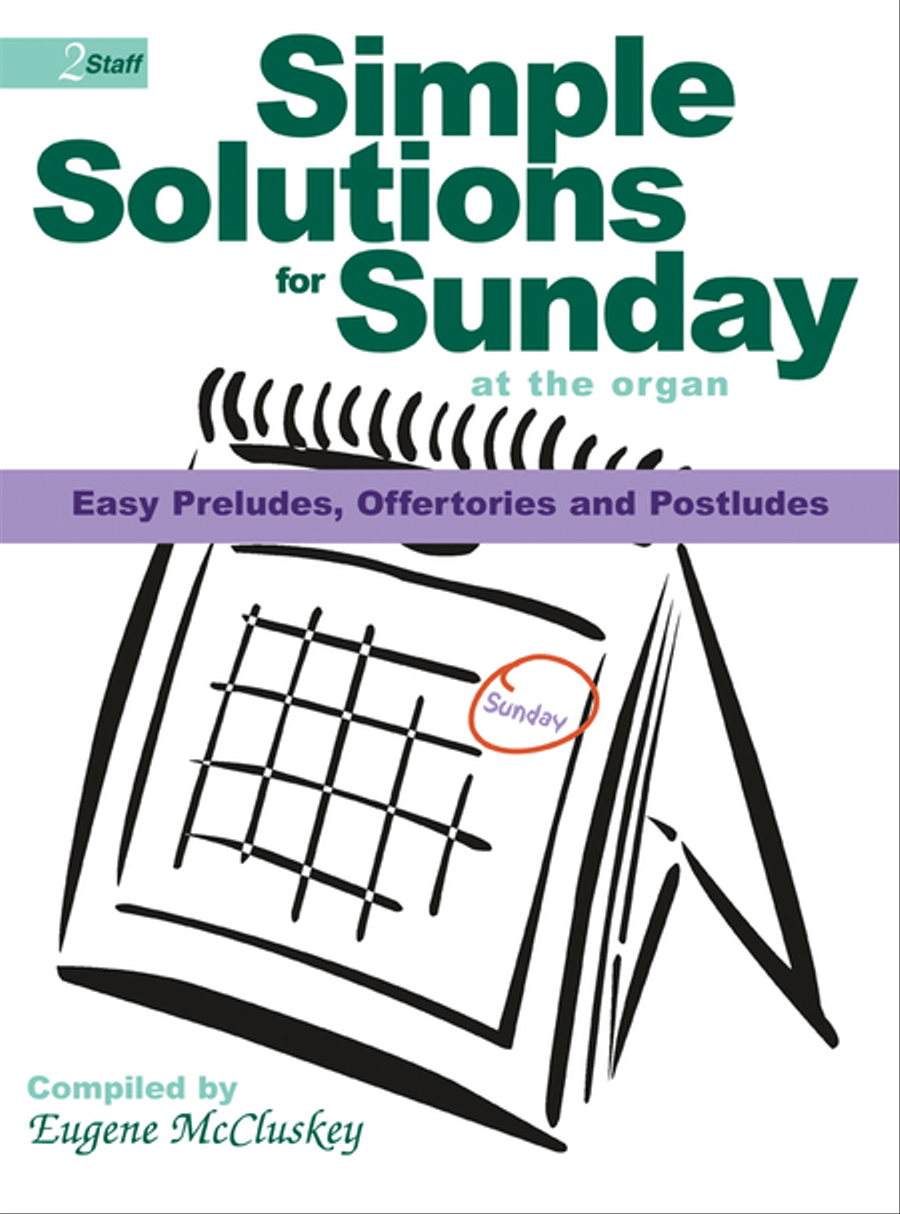 Simple Solutions for Sunday at the Organ Organ Solo scores gallery preview page 1