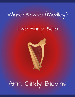 Book cover for WinterScape, for Lap Harp Solo
