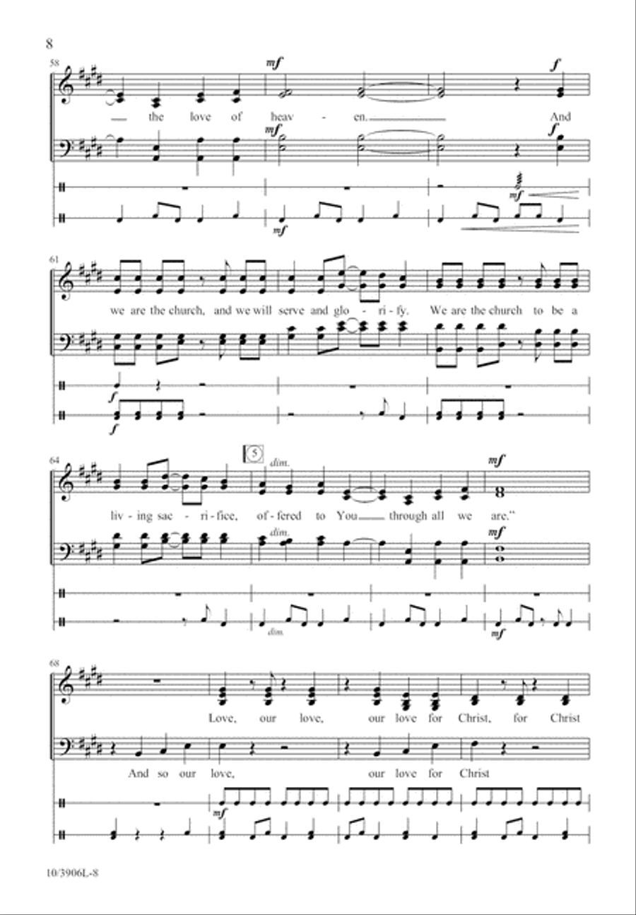 Upon This Rock 4-Part scores gallery preview page 9