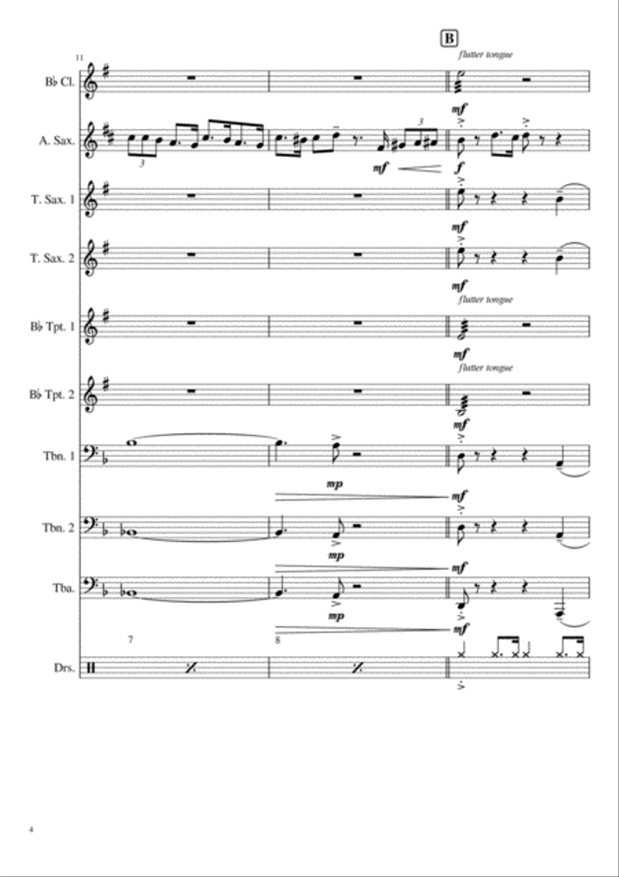 Big Spender Small Ensemble scores gallery preview page 4