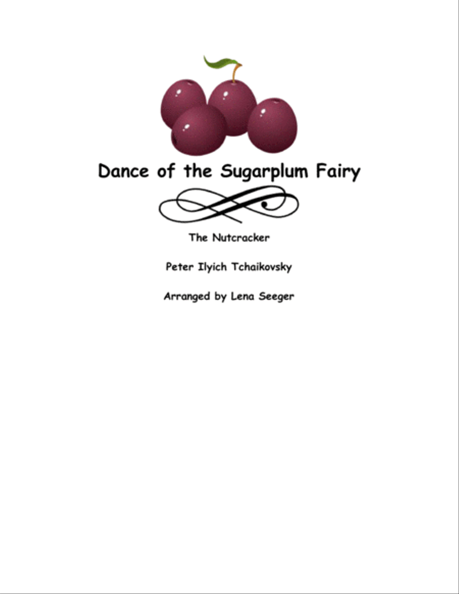 Dance of the Sugarplum Fairy String Quartet scores gallery preview page 1