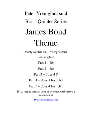 Book cover for James Bond Theme