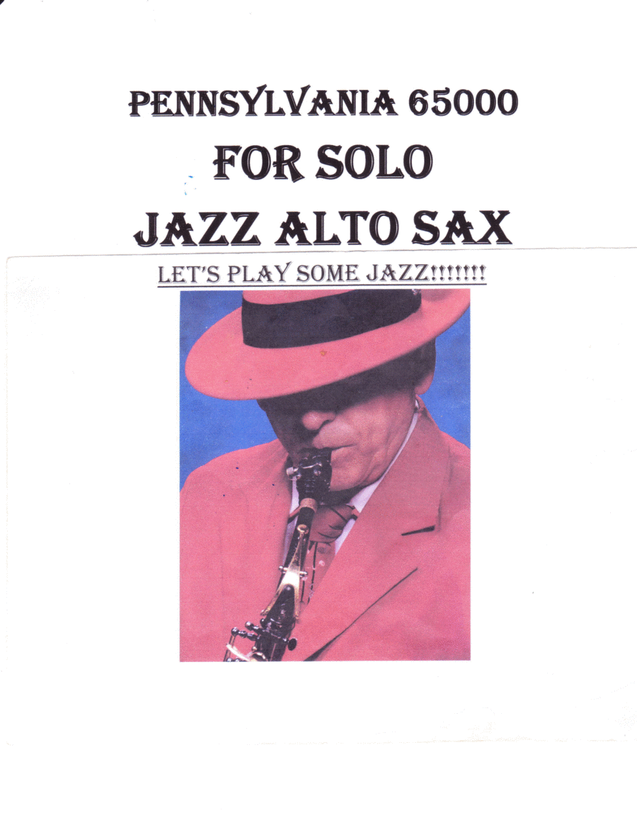 Pennsylvania 6-5000 Pennsylvania 6-5000 Alto Saxophone scores gallery preview page 1