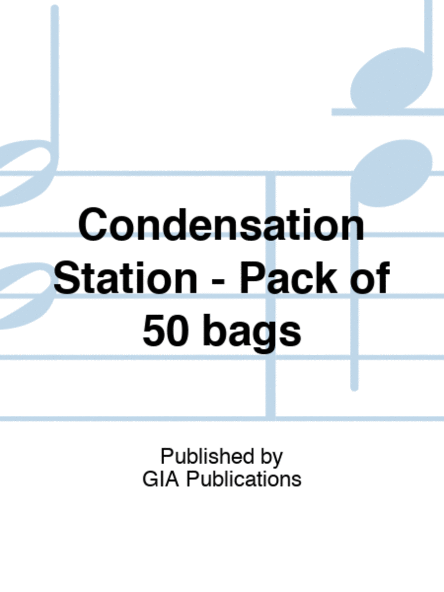 Condensation Station - Pack of 50 bags