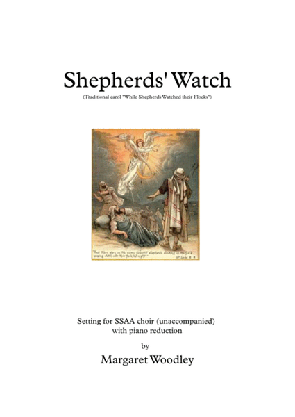Shepherds' Watch - carol for SSAA image number null