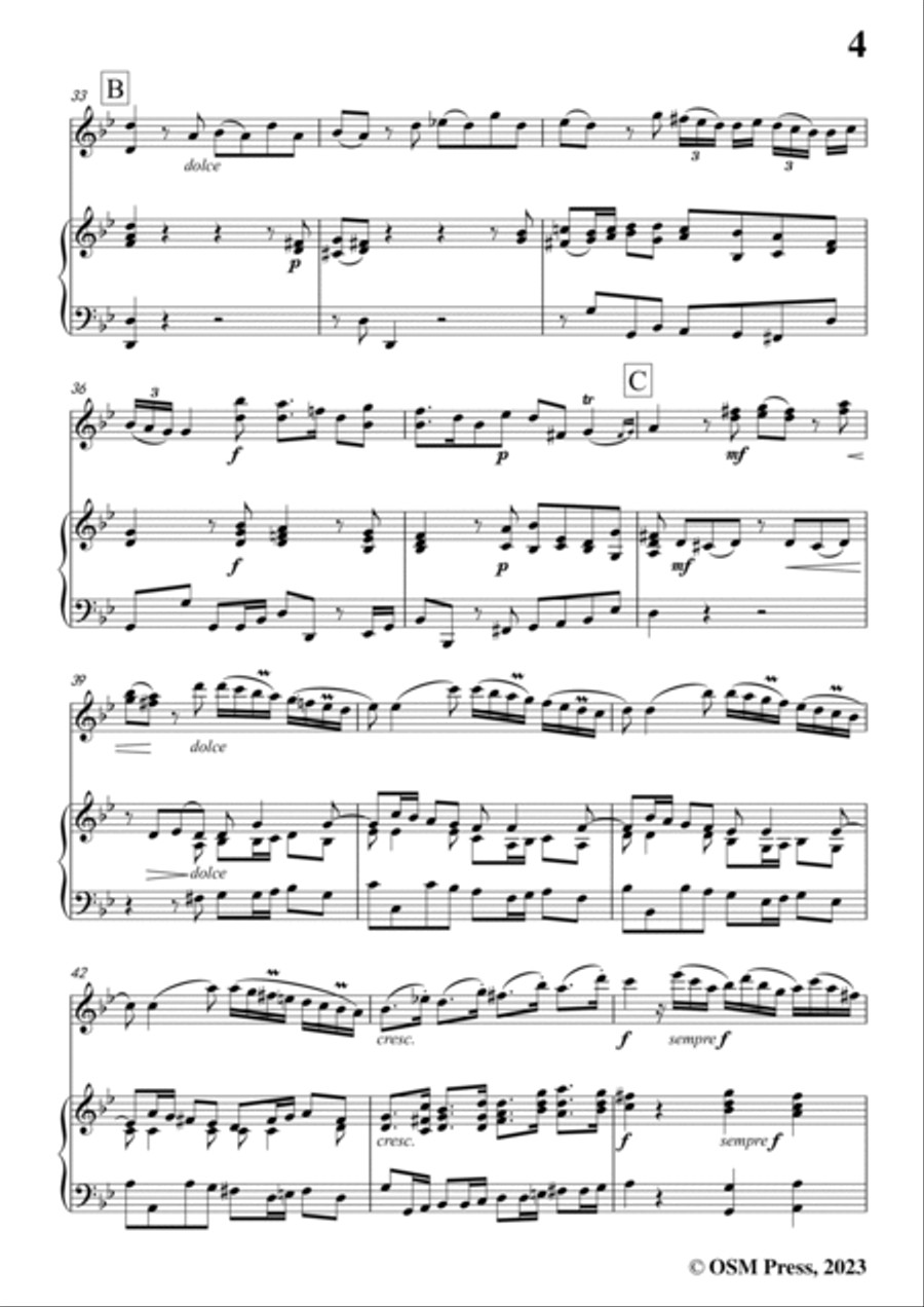 Tartini-Violin Sonata,in g minor,for Violin and Piano Violin Solo scores gallery preview page 5