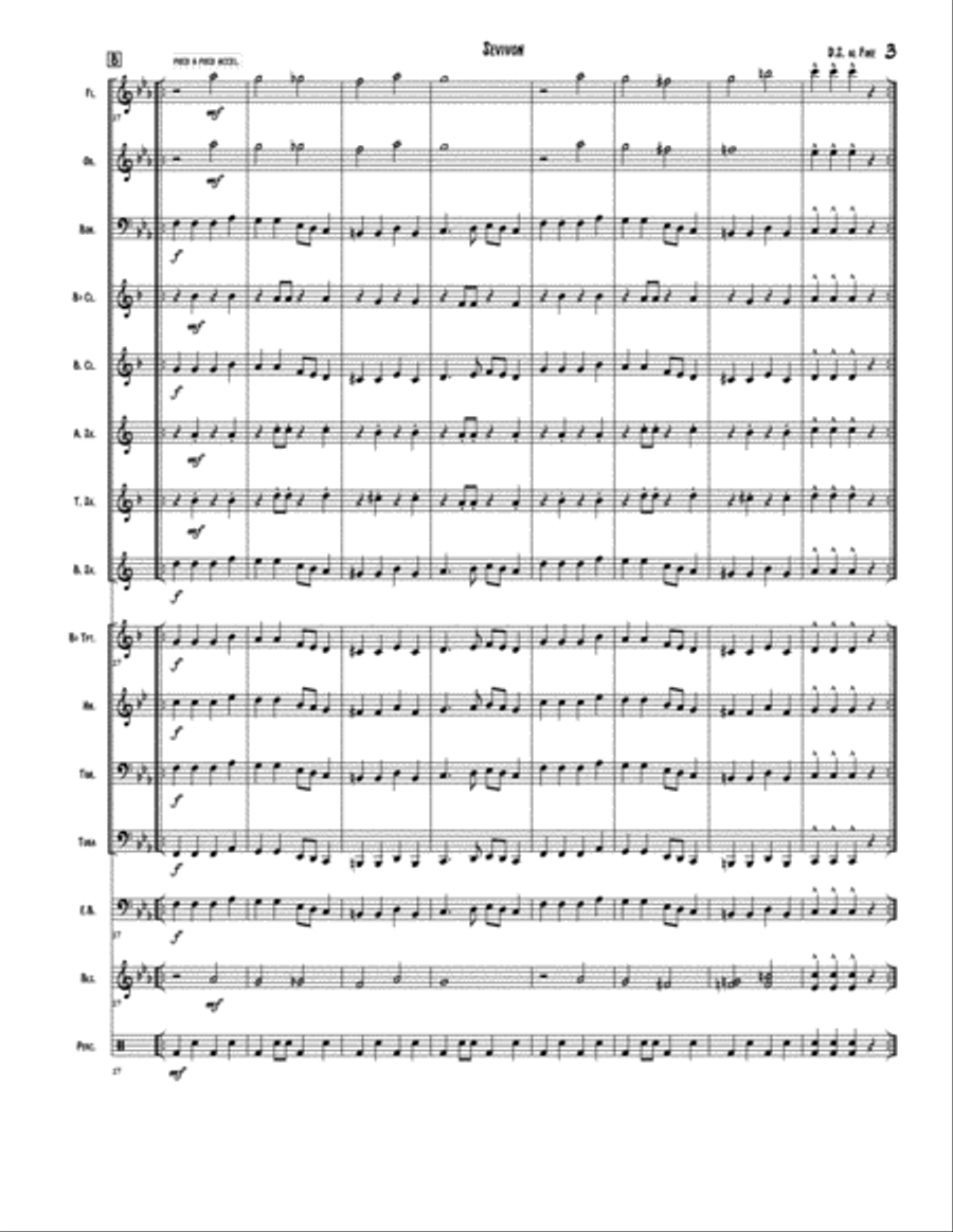 Sevivon Concert Band scores gallery preview page 5