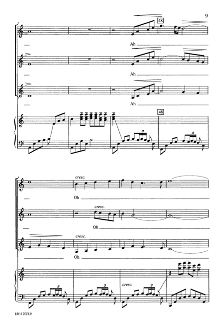 In the Stillness SSA scores gallery preview page 9