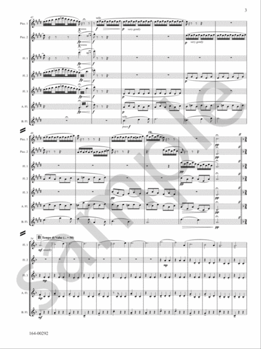 Forest Devil Waltzes Forest Devil Waltzes Chamber Music scores gallery preview page 5