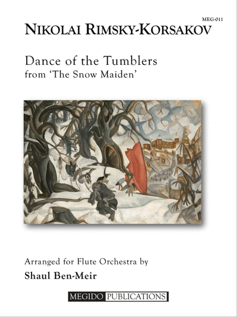 Dance of the Tumblers from The Snow Maiden for Flute Orchestra Flute Choir scores gallery preview page 1