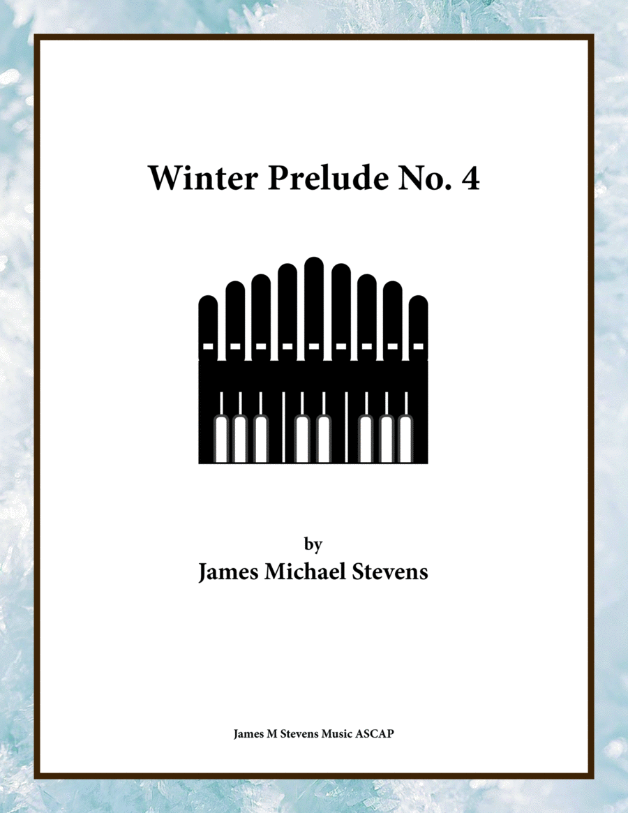 Winter Prelude No. 4 for Organ Organ Solo scores gallery preview page 1