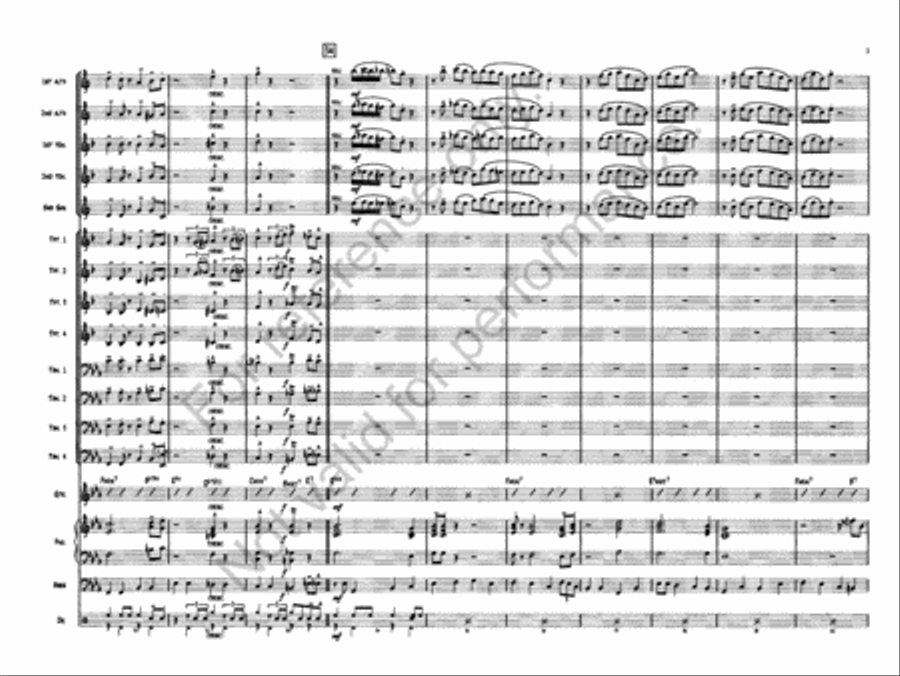 Danny Boy Jazz Ensemble scores gallery preview page 5