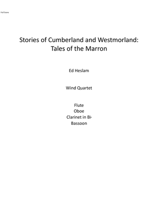 Stories of Cumberland and Westmorland: Tales of the Marron