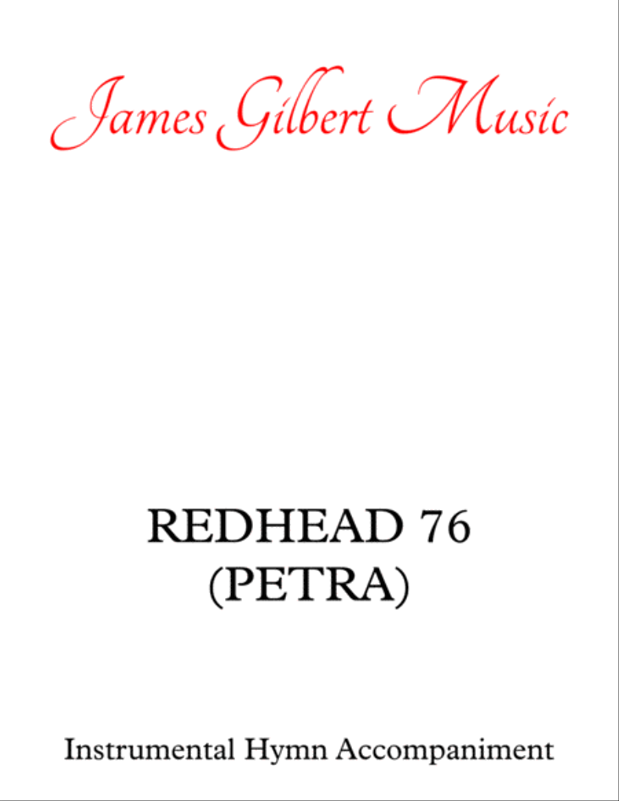 REDHEAD 76 [PETRA] (Go To Dark Gethsemane) Small Ensemble scores gallery preview page 5