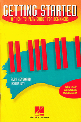 Book cover for Getting Started - Easy Electronic Keyboard