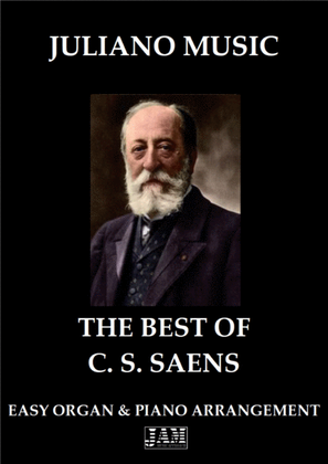 Book cover for THE BEST OF C. S. SAENS (EASY ORGAN & PIANO ARRANGEMENT)