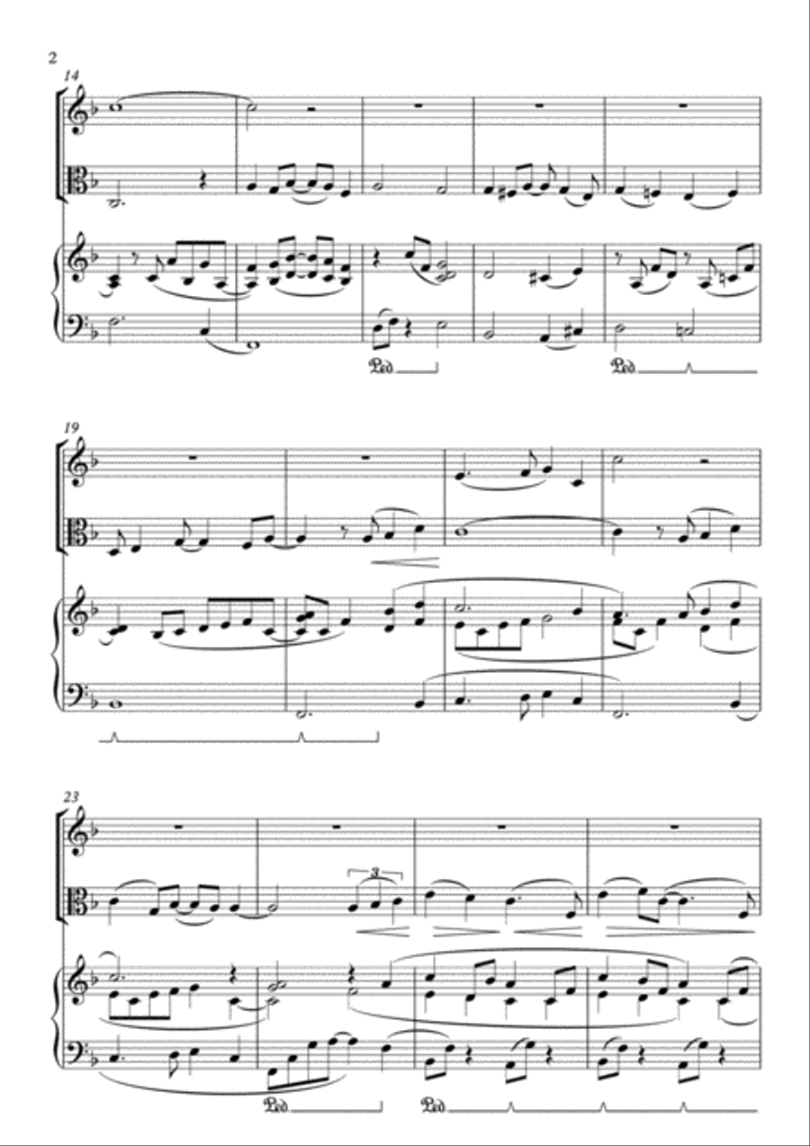 A Whole New World (from 'Aladdin') String Duet scores gallery preview page 2