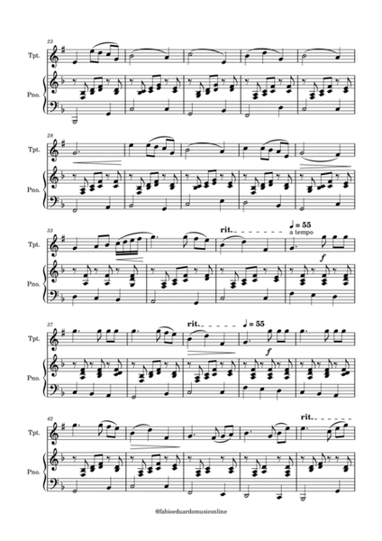 Intermezzo (Cavalleria Rusticana) - FREE Mp3 Playback + PDF Solo and Piano Parts image number null