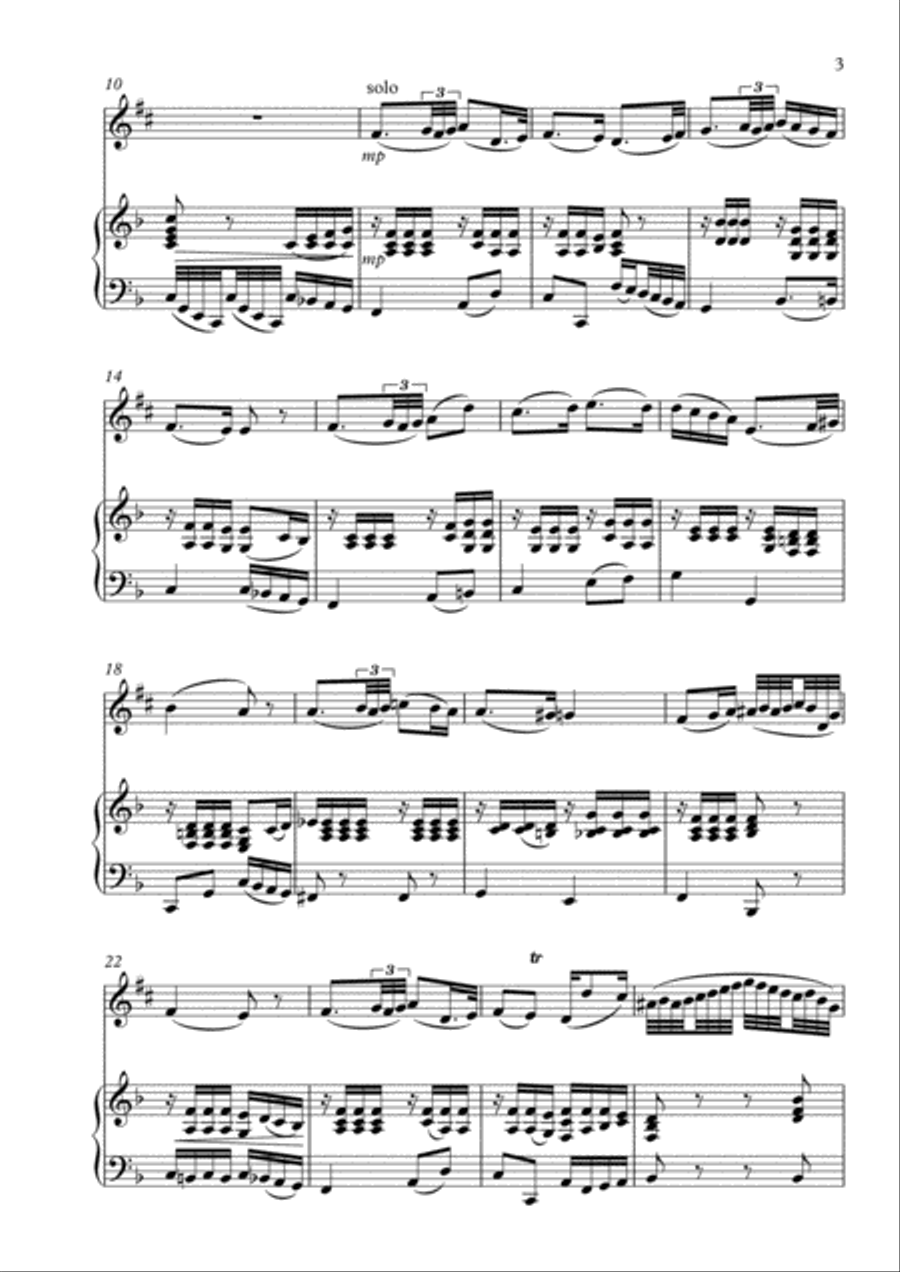 Fantasia E-Flat Clarinet scores gallery preview page 3