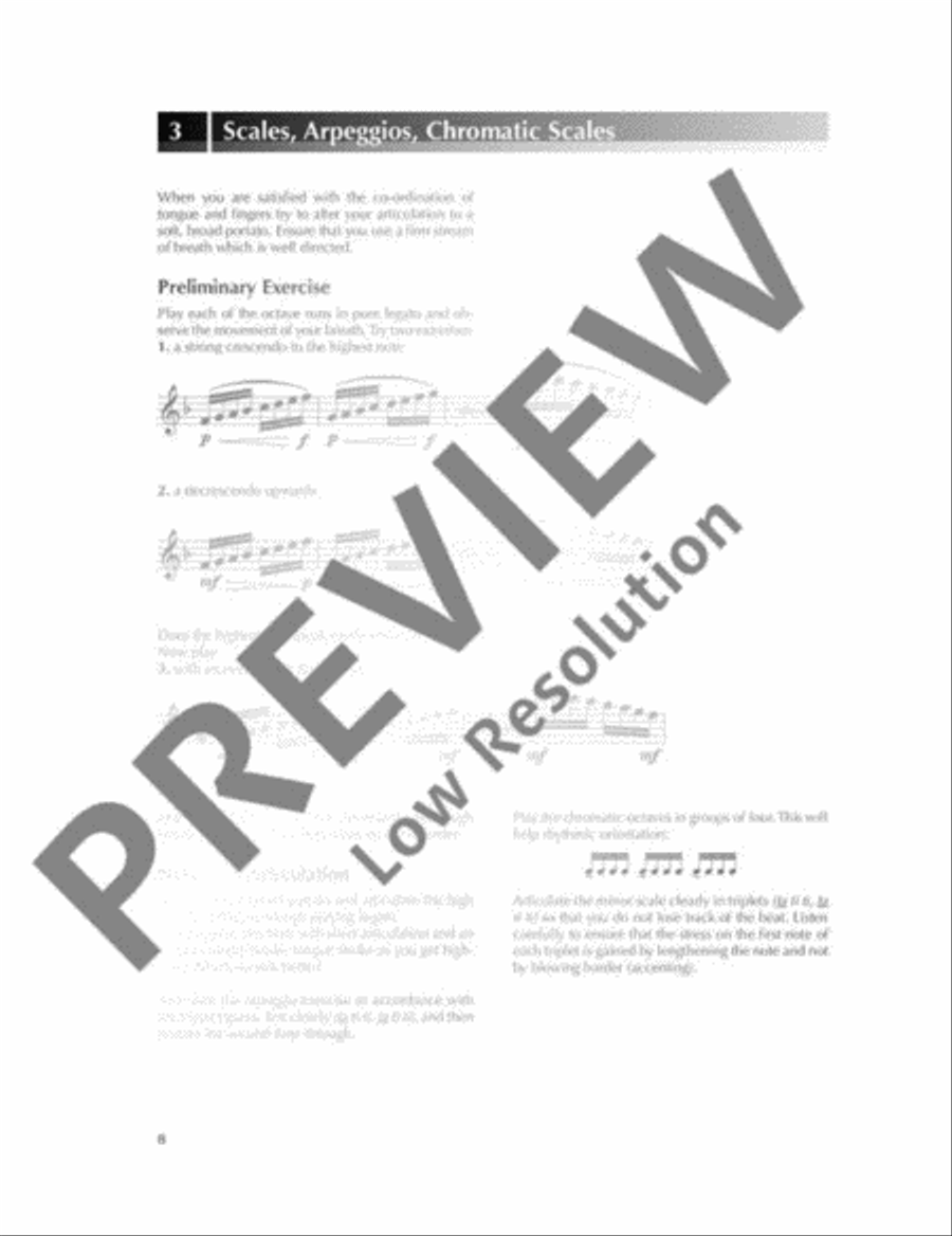 Advanced Recorder Technique Soprano Recorder scores gallery preview page 9