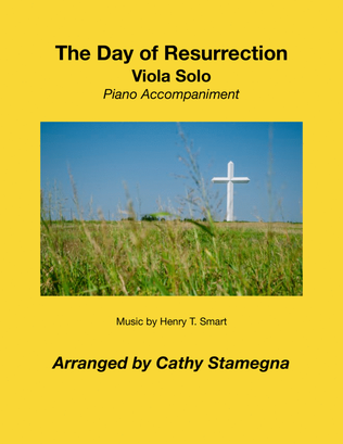 Book cover for The Day of Resurrection (Viola Solo, Piano Accompaniment)