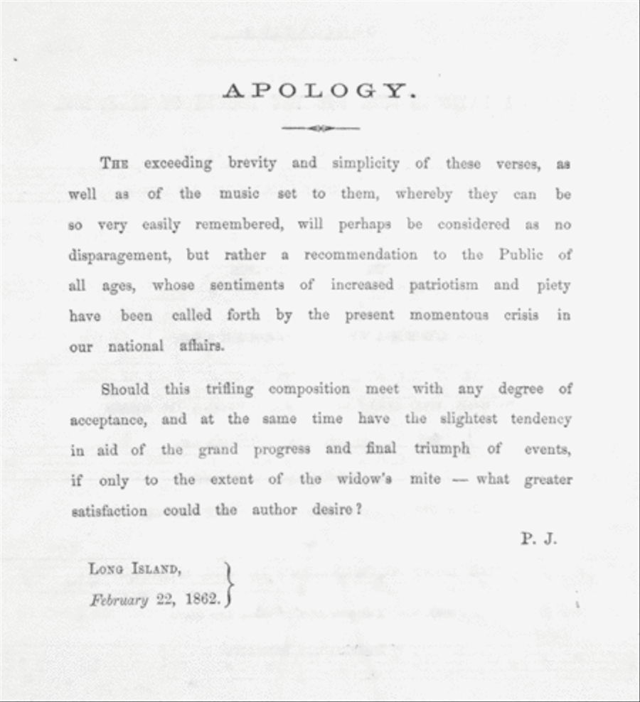 Pro Patria! A National Song for The Fourth of July, 1862 Voice scores gallery preview page 3