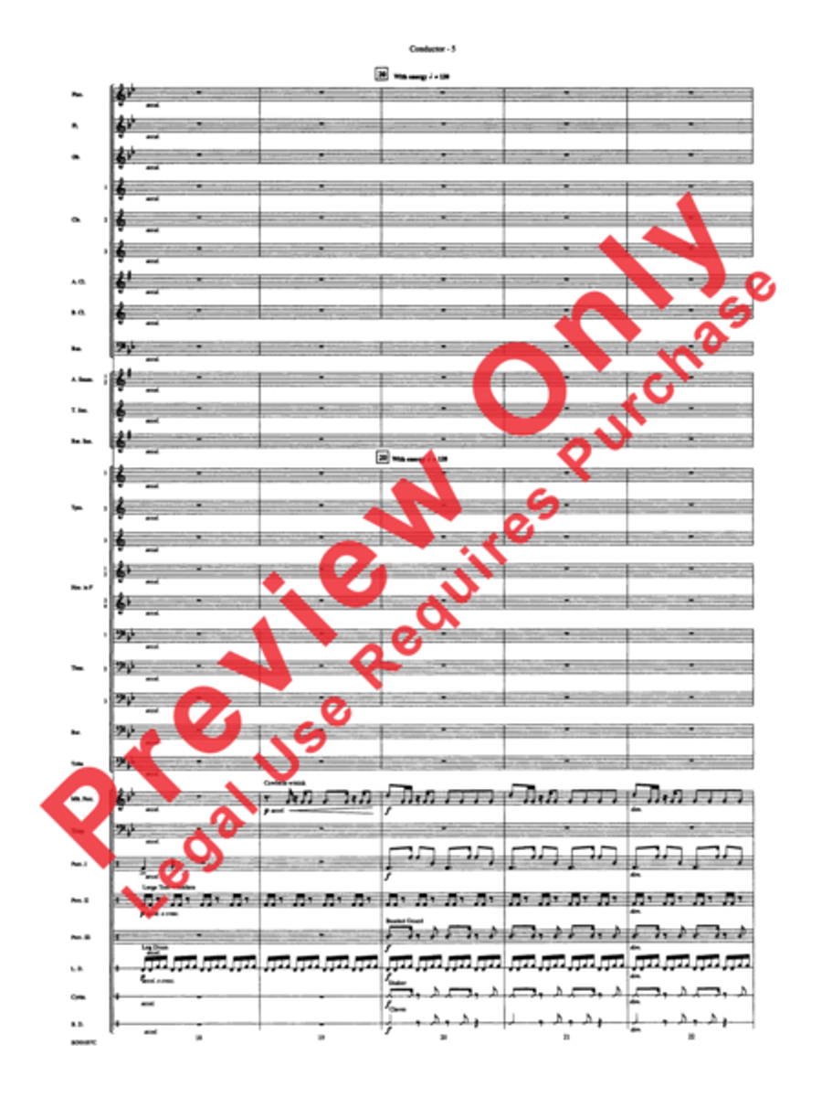 Africa: Ceremony, Song, and Ritual Concert Band scores gallery preview page 8