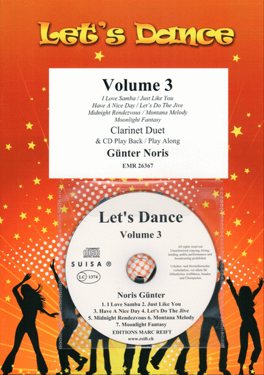 Let's Dance Volume 3 Let's Dance Volume 3 Clarinet Duet scores gallery preview page 1