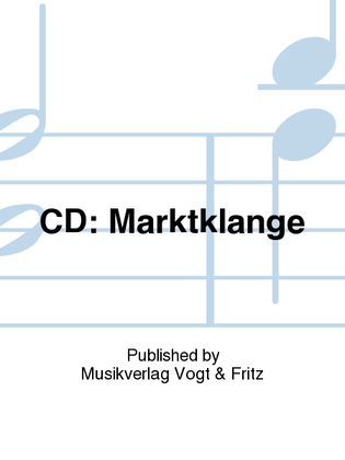 Book cover for CD: Marktklange