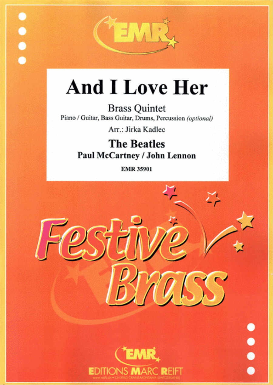 And I Love Her Brass Band scores gallery preview page 1
