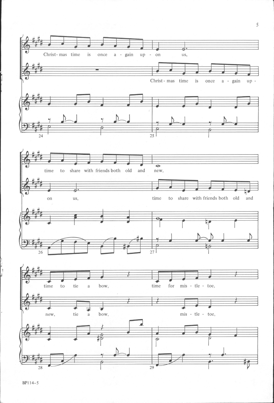Christmas Once Again (SSA) SSA scores gallery preview page 4