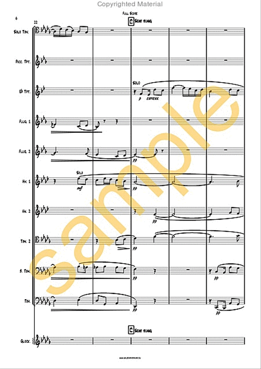 Beim Schlafengehen Beim Schlafengehen Brass Ensemble scores gallery preview page 7