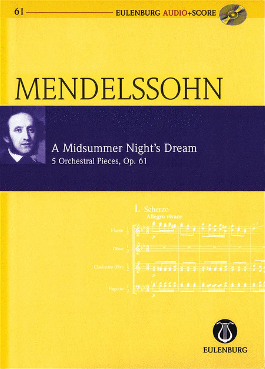 A Midsummer Night's Dream, Op. 61 Orchestra scores gallery preview page 1
